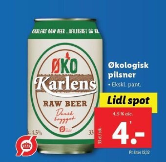 Økologisk pilsner