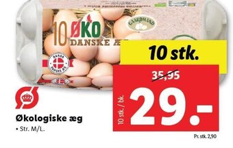 Lidl Økologiske æg tilbud