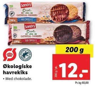 Lidl Økologiske havrekiks tilbud