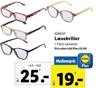 Lidl AURIOL® Læsebriller tilbud