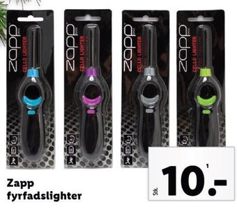 Zapp fyrfadslighter