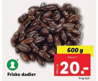 Lidl Friske dadler tilbud