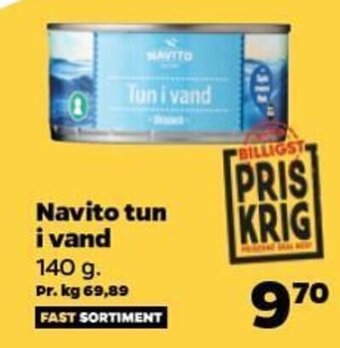 Navito tun i vand