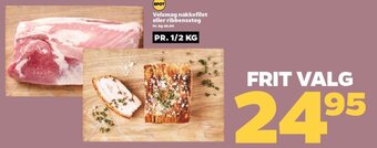 Netto Velsmag nakkefilet eller ribbenssteg tilbud