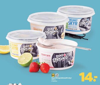 Netto Stay Strong laktosefri skyr tilbud