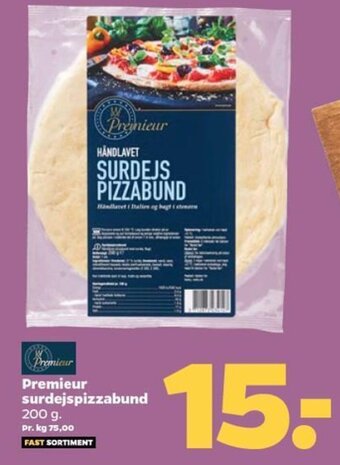 Netto Premieur surdejspizzabund tilbud