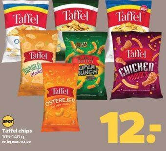Netto Taffel chips tilbud