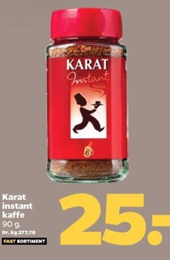 Netto Karat Instant Kaffe tilbud