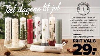 Netto Kalenderlys tilbud