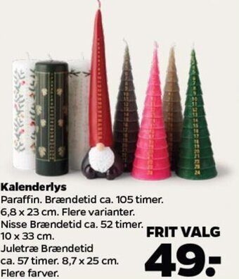 Netto Kalenderlys tilbud