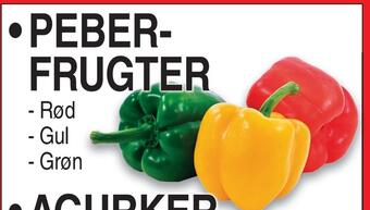 ABC Lavpris Peberfrugter tilbud