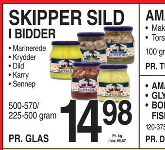 ABC Lavpris Skipper sild tilbud