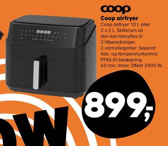 Kvickly Coop airfryer tilbud