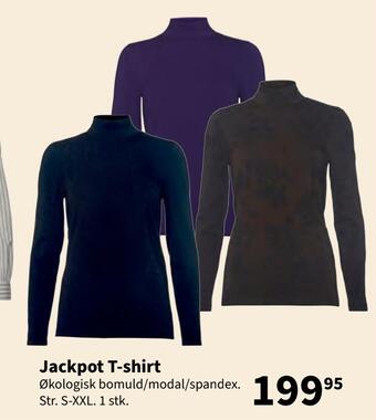 Kvickly Jackpot t-shirt tilbud