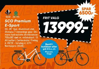 Bilka Sco premium e-sport tilbud