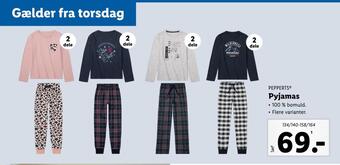 Lidl Pyjamas tilbud