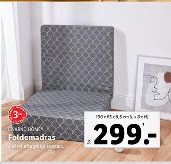 Lidl Foldemadras tilbud
