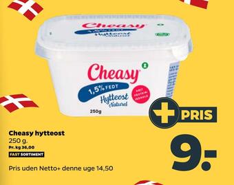 Netto Cheasy hytteost tilbud