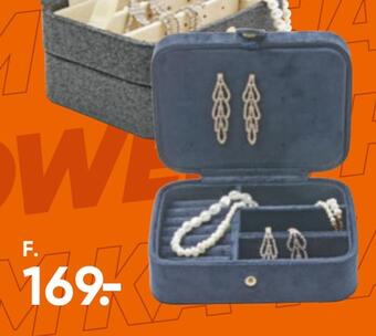 Bilka Smykkeskrin med velour tilbud
