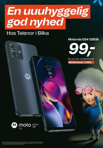 Bilka Motorola g54 128gb tilbud