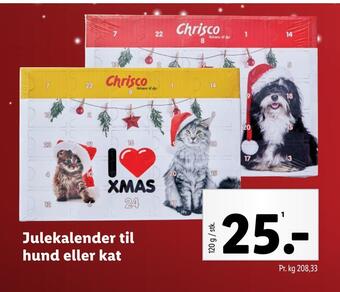 Julekalender til hund eller kat