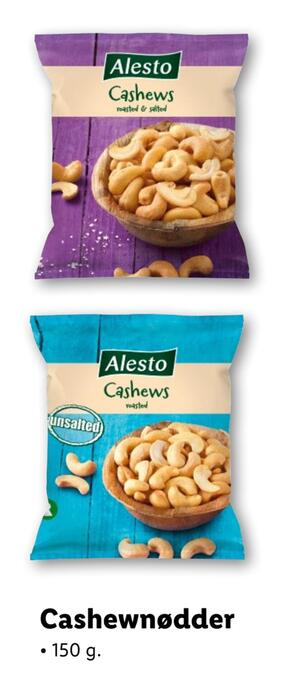 Lidl Cashew nødder tilbud