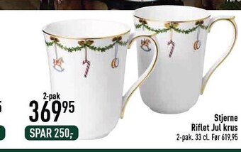 Imerco Stjerne riflet jul krus tilbud