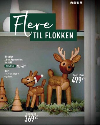 Imerco Hjort spot eller spirit tilbud