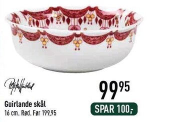 Guirlande skål