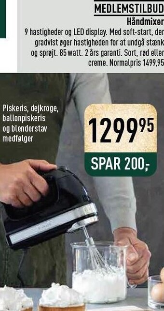 Imerco Håndmixer tilbud