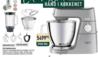 Imerco Chef køkkenmaskine tilbud