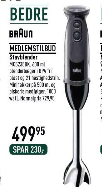 Imerco Stavblender tilbud