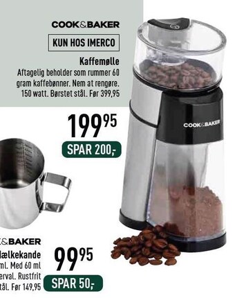 Imerco Kaffemølle tilbud