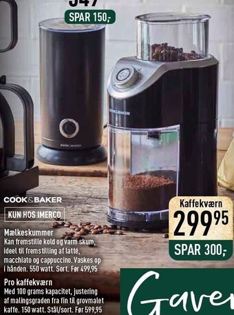 Imerco Kaffekværn tilbud