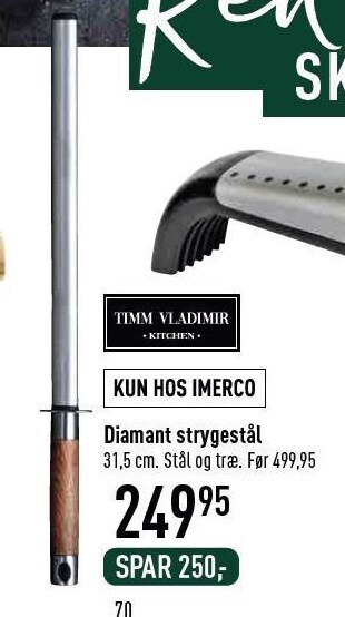 Imerco Diamant strygestål tilbud