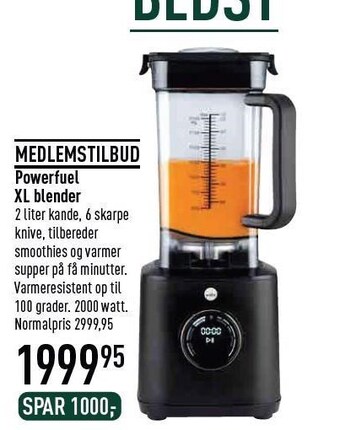 Imerco Powerfuel xl blender tilbud