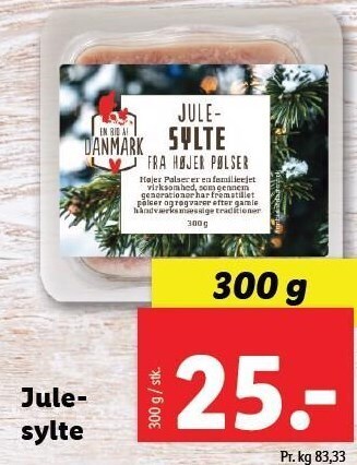 Lidl Julesylte tilbud