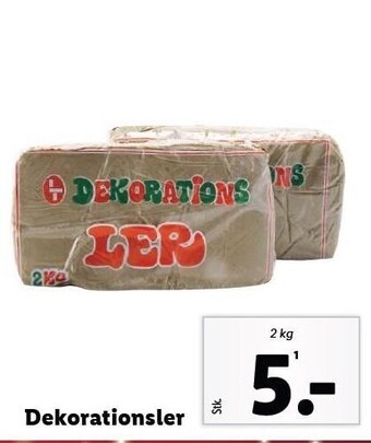 Lidl Dekorationer tilbud