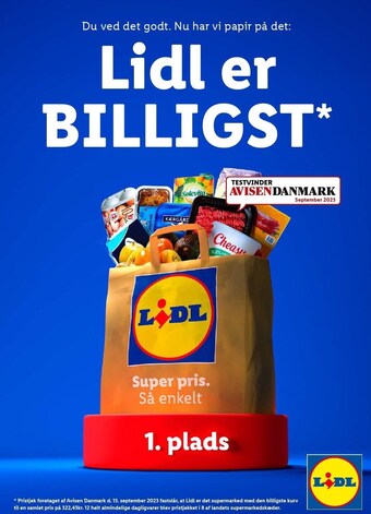 Lidl Lidl er billigst tilbud