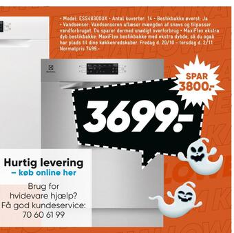 Bilka Opvaskemaskine tilbud