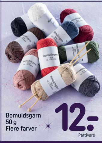 REMA 1000 Bomuldsgarn tilbud