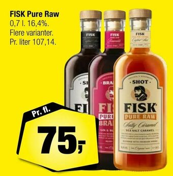 Calle FISK Pure Raw tilbud