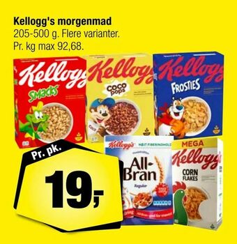 Calle Kellogg's morgenmad tilbud