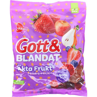 Malaco | malaco godt&blandet bær & frugt | slik & snacks > slik