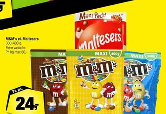 Calle M&M's el. Maltesers tilbud