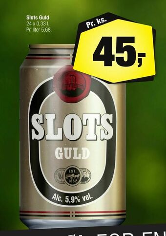 Calle Slots Guld tilbud