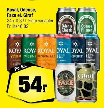 Calle Royal, Odense, Faxe el. Giraf tilbud