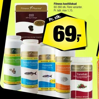 Calle Fitness kosttilskud tilbud