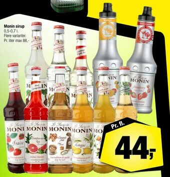 Calle Monin sirup tilbud