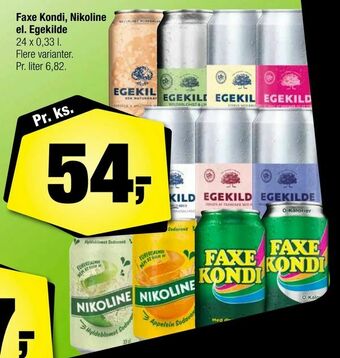 Calle Faxe Kondi, Nikoline el. Egekilde tilbud